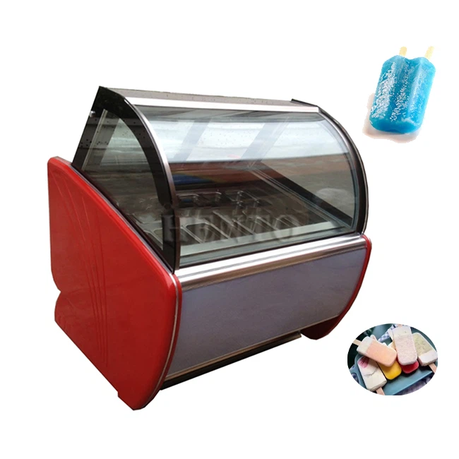 Ice Lolly Refrigerator Display Cabinet